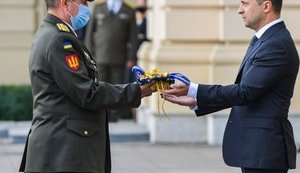 Зеленський присвоїв почесні найменування п'яти військовим підрозділам