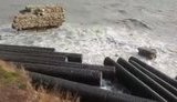 море,керчь,трубы