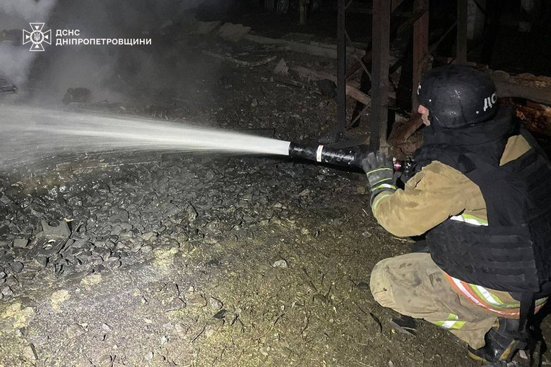 Россия атаковала Днепр и районы Днепропетровской области