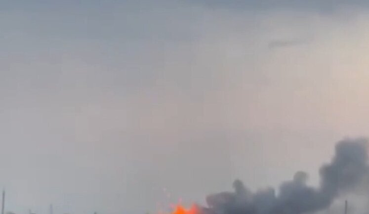 Ammunition warehouse detonates in occupied Crimea. VIDEO
