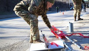 Знешкодження дрона у Запоріжжі