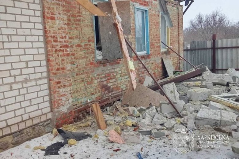 Enemy strikes in the Kharkiv region: one man injured, infrastructure damaged