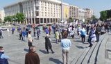 На Майдане Незалежности представители малого бизнеса в одиночных пикетах требовали снятия карантинных ограничений. ВИДЕО+ФОТОрепортаж