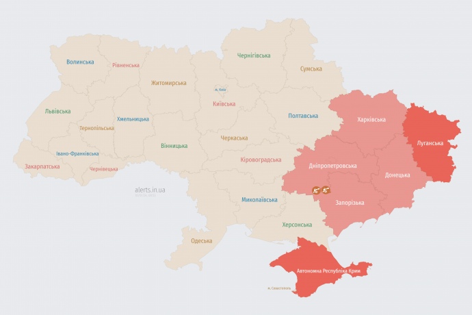 На сході країни оголошена загроза застосування балістики, - Повітряні сили 01