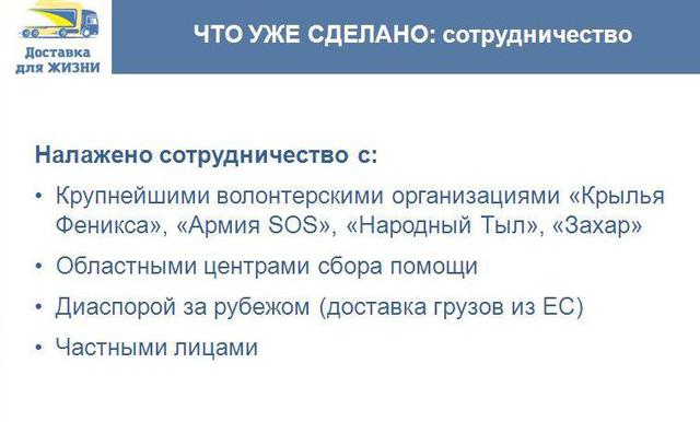 ато груз волонтеры доставка