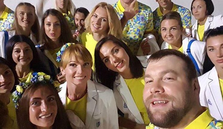 NOC published photos of Ukrainian Olympic Team before Rio 2016 opening ceremony. PHOTOS