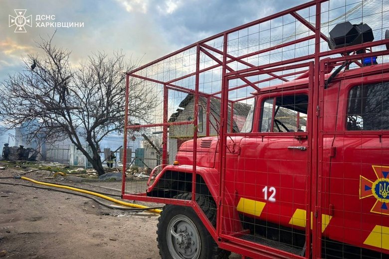 Великий Бурлук після обстрілу