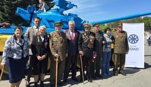 Remembrance Day celebration, where UPA veterans, veterans of the Soviet Army and representatives of volunteer battalions first sat shoulder to shoulder was held in Kyiv. PHOTOS