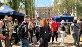 Ракетная атака на Святошино в Киеве