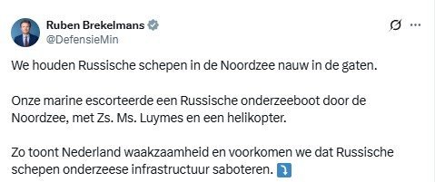 Брекельманс про кораблі РФ