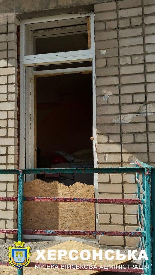 У Херсоні російські війська обстріляли дитсадок
