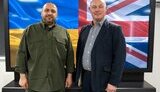 Міністр оборони України Рустем Умєров та заступник начштабу оборони Великої Британії Харві Сміт