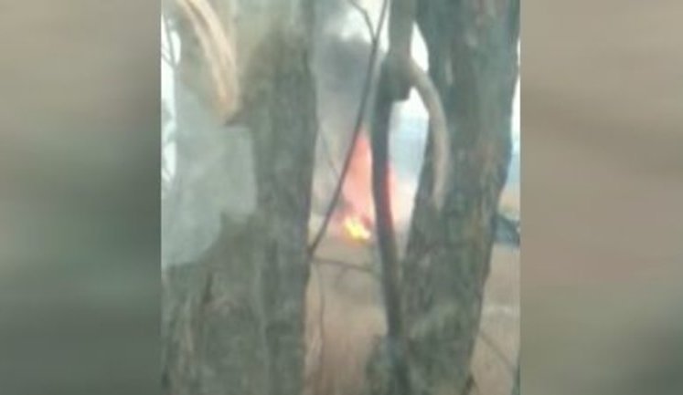 Подрыв российскогo танка на полигоне в Торезе 18 ноября 2018 года. ВИДЕО