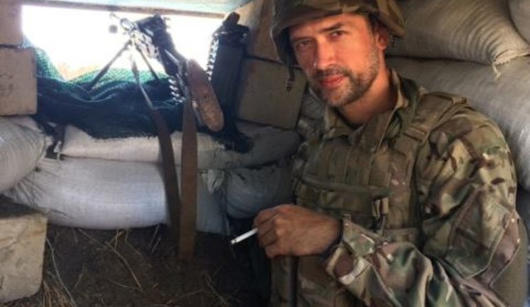 Russian actor Pashinin joins 8th battalion of Ukrainian Volunteer Army. PHOTOS