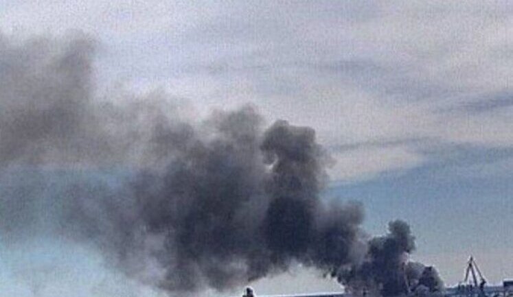 Occupiers’ ammunition depots explode in Henichesk district of Kherson region. VIDEO