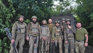 Soldiers of 225th Separate Assault Brigade and 223rd Marine Battalion break out of 70-day encirclement: they held circular defence around the clock. PHOTO