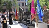 Меморіал загиблим воїнам 57-ї окремої мотопіхотної бригади відкрили в Новій Каховці. ФОТОрепортаж