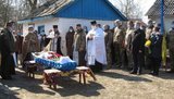 Із загиблим на Донбасі воїном 57-ї ОМПБр Володимиром Мовчанюком попрощалися на Вінниччині. ФОТОрепортаж
