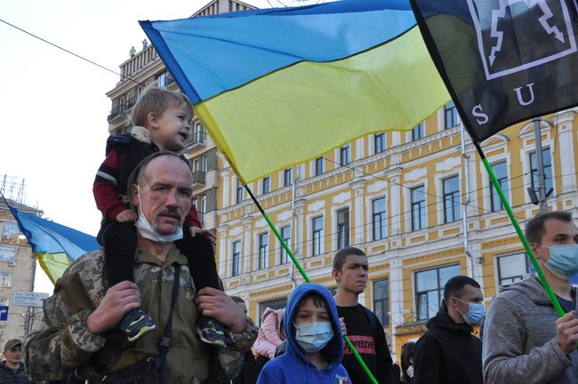 В Киеве завершился Марш УПА: участники передали свои требования в Офис Президента 21