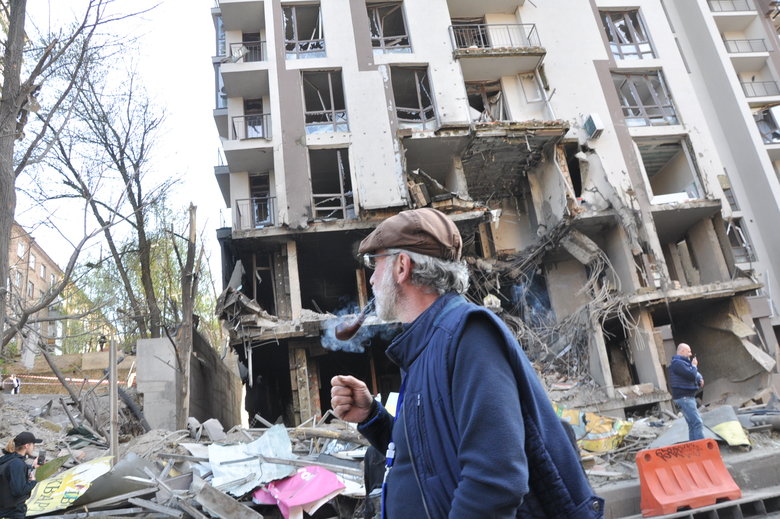 Наслідки обстрілу в Києві 28 квітня 36