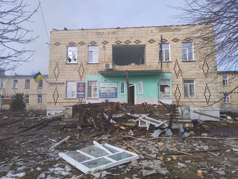 Пошкоджені лікарні на Сумщині