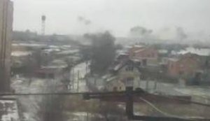 Russian terrorists shelled Kramatorsk airfield and residential areas. VIDEO