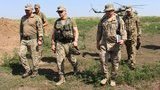 Командующий ООС Сырский проверил боевые позиции в районе н.п. Пески, - штаб. ФОТОрепортаж