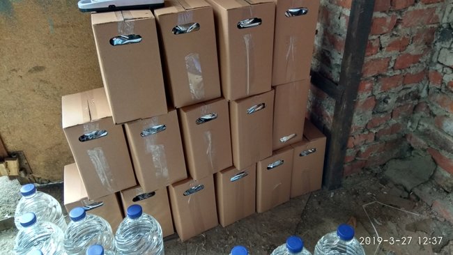 Подпольный цех по производству фальсифицированного алкоголя ликвидирован в Чернигове и остановлен незаконный сбыт подакцизной продукции, - ГФС 04 Подпольный цех по производству фальсифицированного алкоголя ликвидирован в Чернигове и остановлен незаконный сбыт подакцизной продукции, - ГФС 04