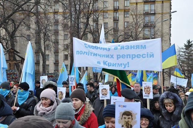 Kyiv hosts March of Solidarity with Crimean Tatars 25 Kyiv hosts March of Solidarity with Crimean Tatars 25