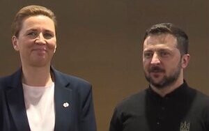 Володимир Зеленський і Метте Фредеріксен