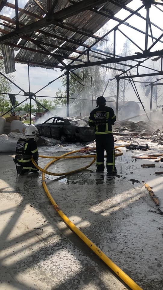 В Уманському районі збито ракету. Уламки пошкодили об’єкт цивільної інфраструктури, поранено двоє людей, - ОВА (оновлено) 01