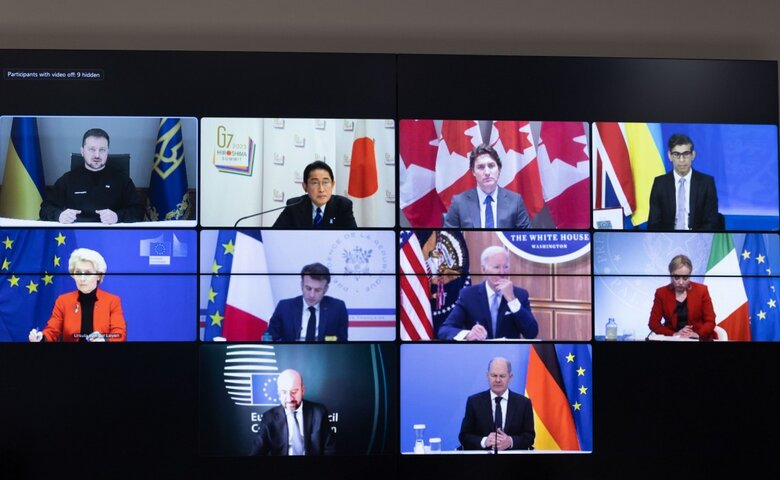Zelenskyy discusses priorities in supporting Ukraine with G7 leaders 01