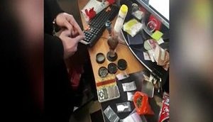 Київські поліцейські затримали 16-річну дівчину за збут наркотиків через закладки. ВIДЕО