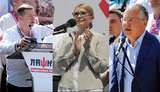 Юля, Ляшко і Гриценко: спека на з&#39;їздах, спека в списках