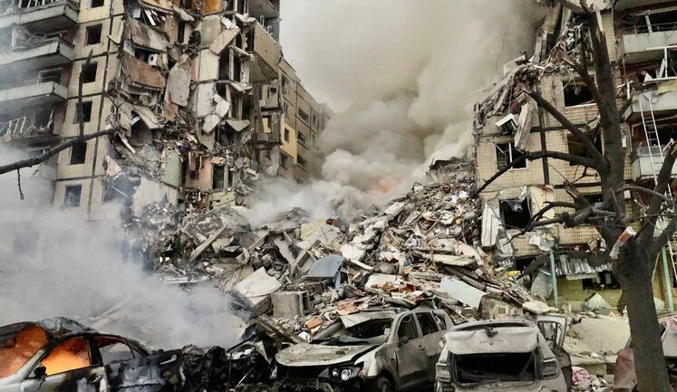 Attack on high-rise building in Dnipro: 10 injured, two of them children, - Reznichenko. PHOTOS