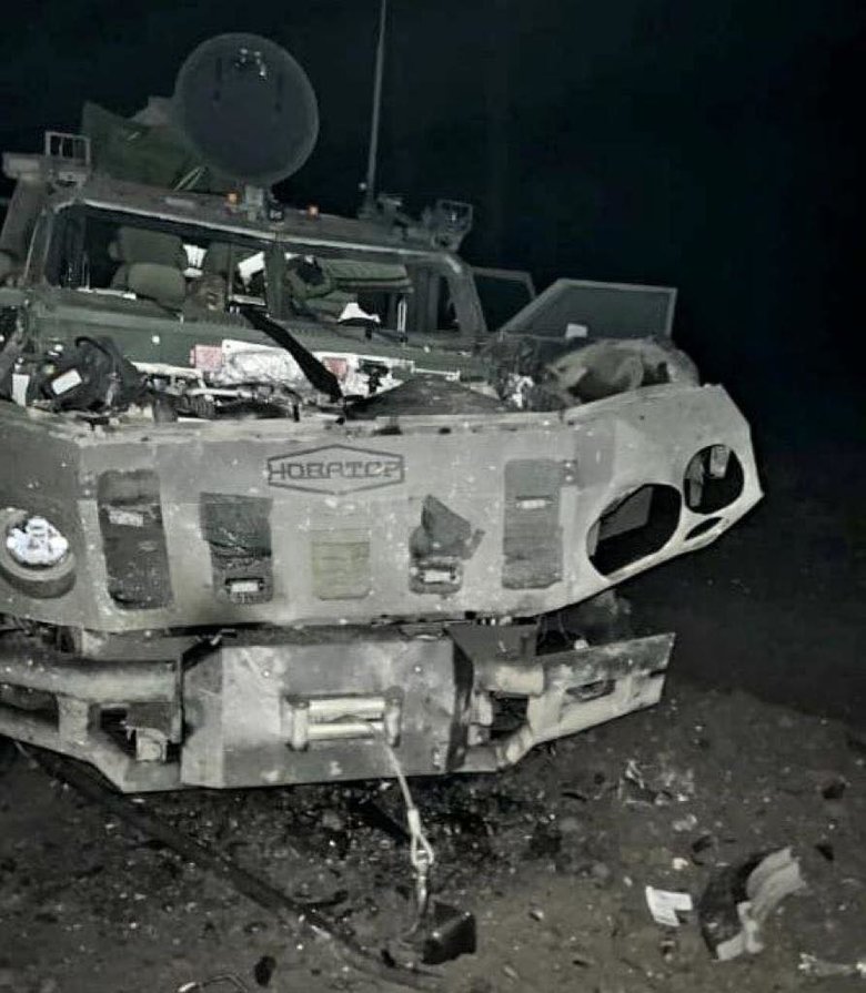 Броньовані автомобілі Новатор пройшли випробування під час війни та зберегли життя екіпажу, - фотодокази 04