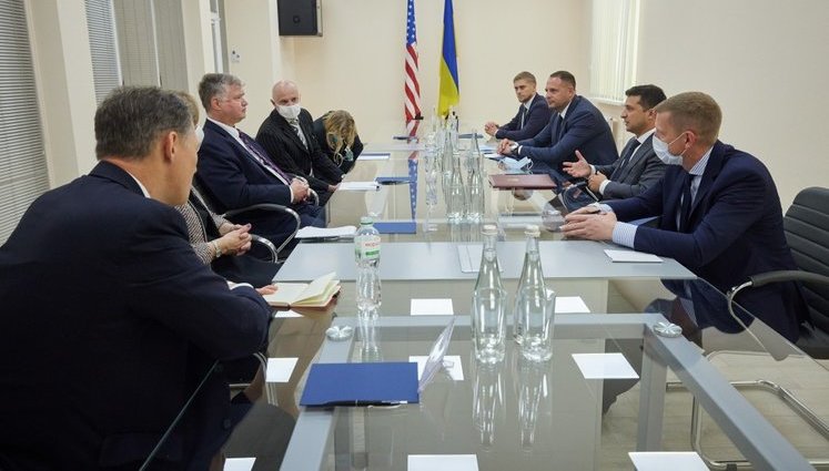 Зеленский проинформировал заместителя госсекретаря США Бигана о состоянии переговоров об окончании войны на Донбассе, - ОП