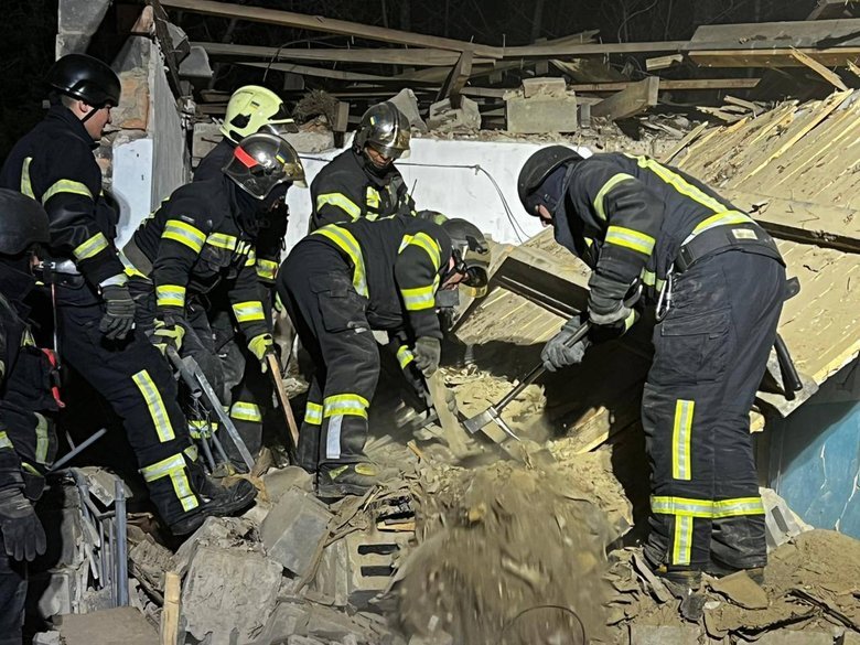 Киевская область после обстрела