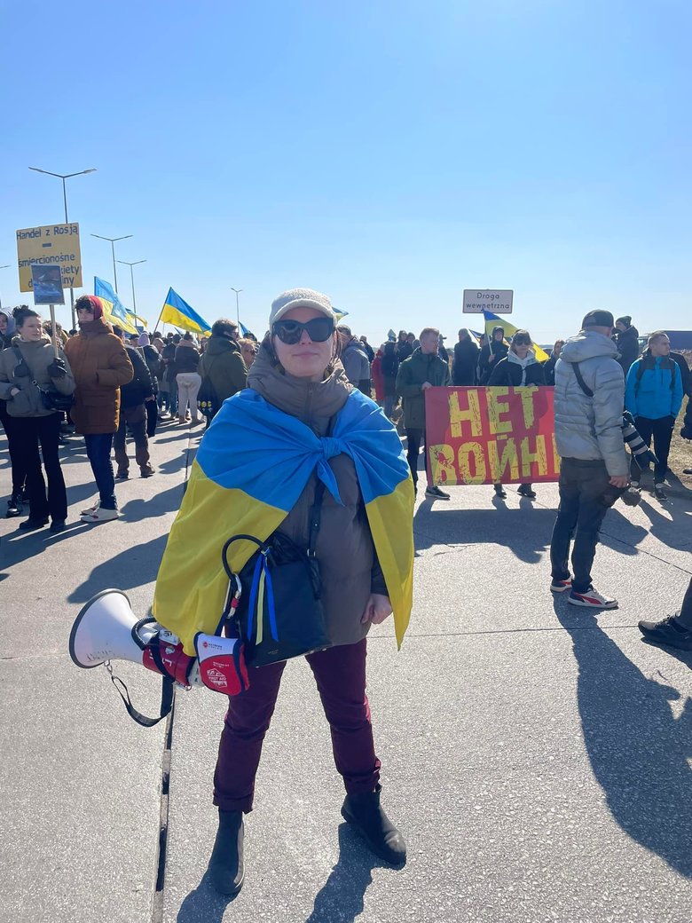 Активісти поновили блокаду російських та білоруських фур на польському кордоні: черга з вантажівок розтяглася вже на 22 кілометри 01