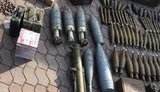 Мины, снаряды, ВОГи, гранаты: под Волновахой обнаружен крупный схрон с боеприпасами и оружием. ФОТОрепортаж