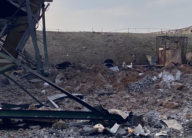 From enemy rocket fire across Odesa region funnel with diameter of 12 meters was formed, - OC South 05