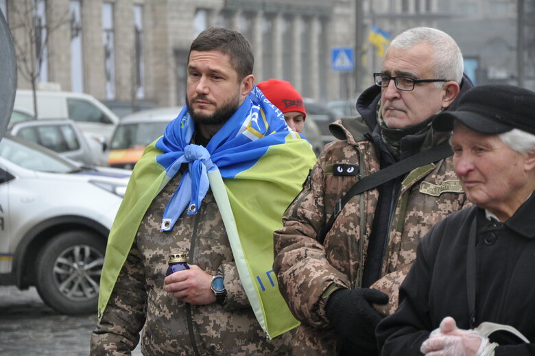 Пам’ять перших загиблих Героїв Небесної Сотні вшанували у Києві 52 Пам’ять перших загиблих Героїв Небесної Сотні вшанували у Києві 52