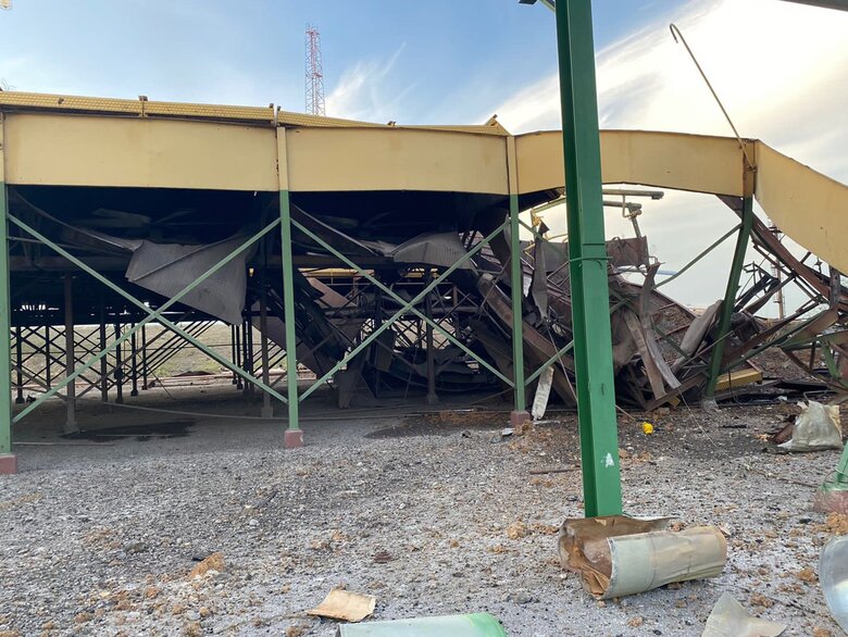 From enemy rocket fire across Odesa region funnel with diameter of 12 meters was formed, - OC South 07