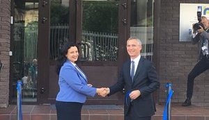 NATO Secretary-General Stoltenberg opens Alliance Office in Kyiv. PHOTOS