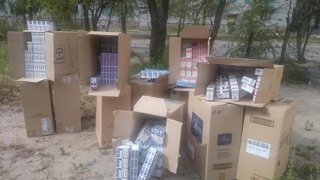 контрабанда луганщина сигареты
