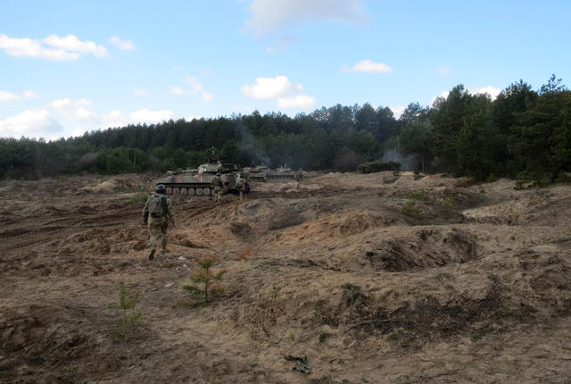 SPG live fire drills took place in Chernihiv region 04