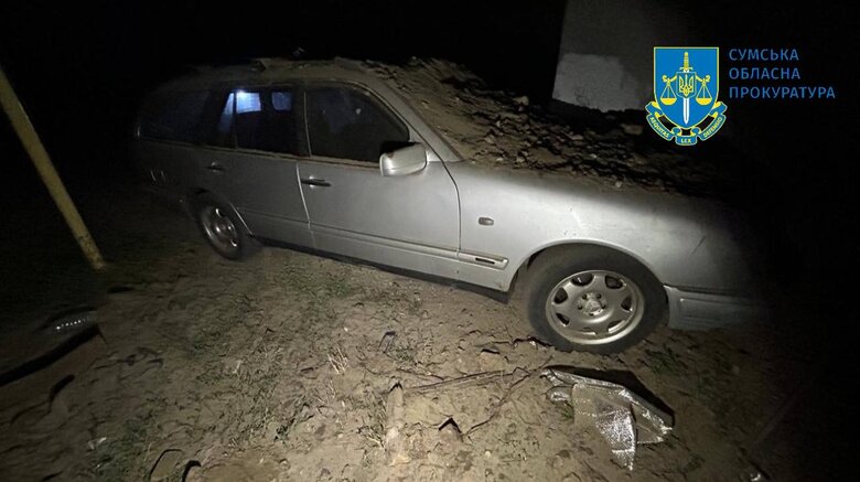 Наслідки авіаудару по Охтирці на Сумщині 13 вересня 2024 року