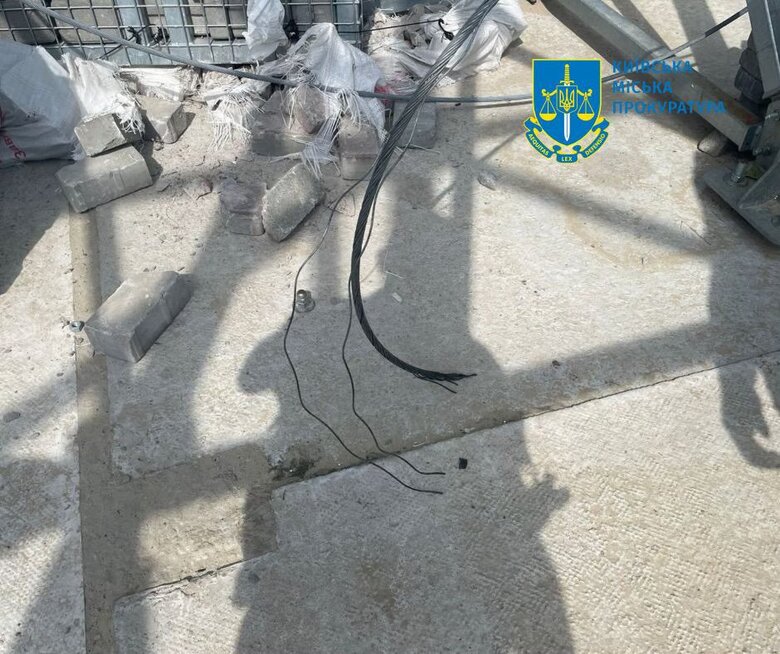 обрыв каната на аттракционе