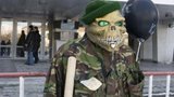 Днепропетровский горсовет охраняли зомби. ФОТОрепортаж