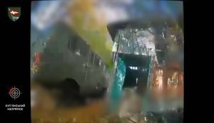 Sapsan drones destroyed "loaf", quad bike and enemy antennas in Kupiansk direction. VIDEO
